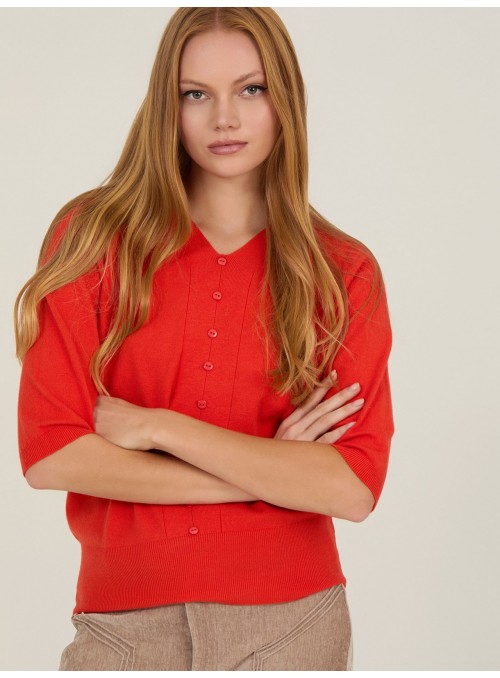 Cardigan básico manga3/4