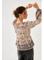 Blusa estampada