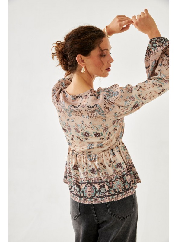 Blusa estampada