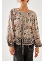 Blusa estampada