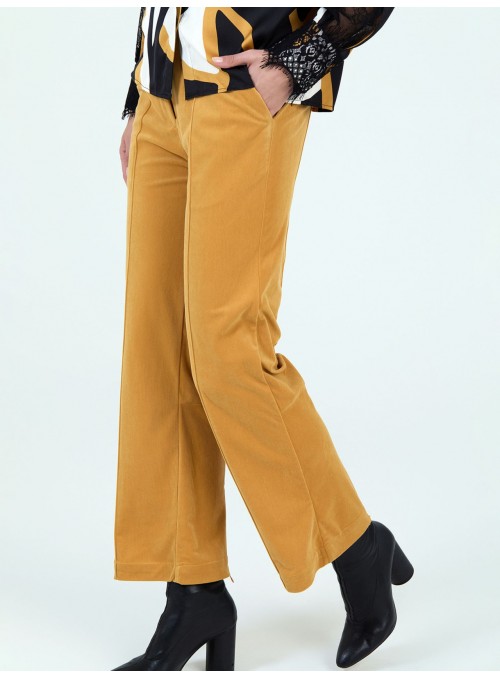 Pantalón pana recto