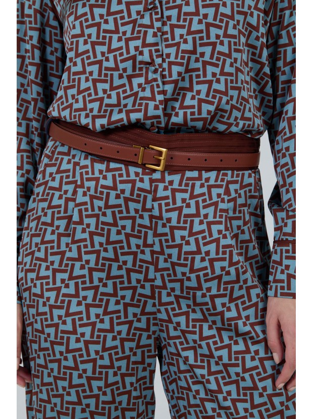 Cinturón cuero reversible