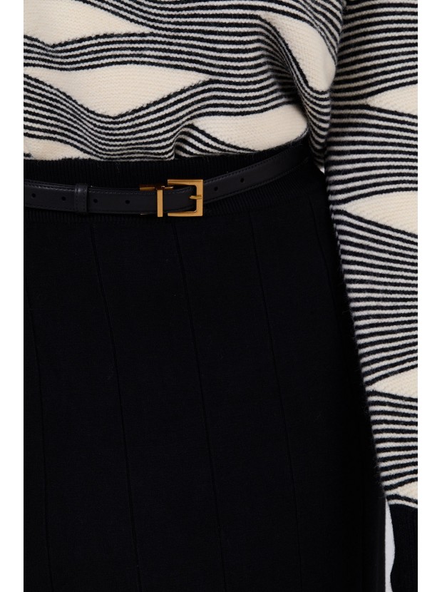 Cinturón cuero reversible