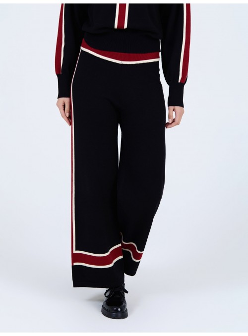 Pantalón punto rayas