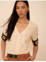 Blusa puño crochet