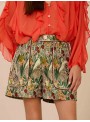 Short en tejido jacquard