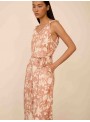Vestido midi estampado