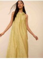 Vestido largo cuello halter