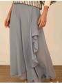 Falda-pantalón de gasa