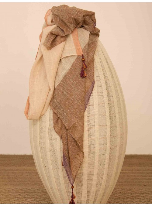 Fular estampado patchwork