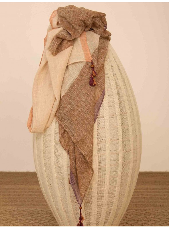Fular estampado patchwork