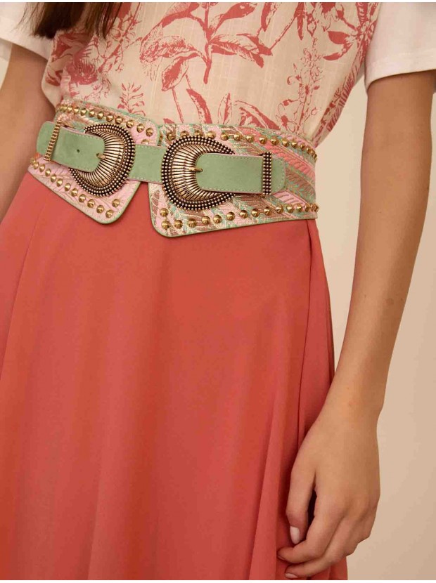 Fajín en jacquard