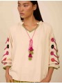 Blusa con mangas