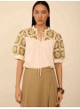 Blusa con crochet