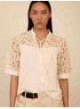 Blusa con crochet