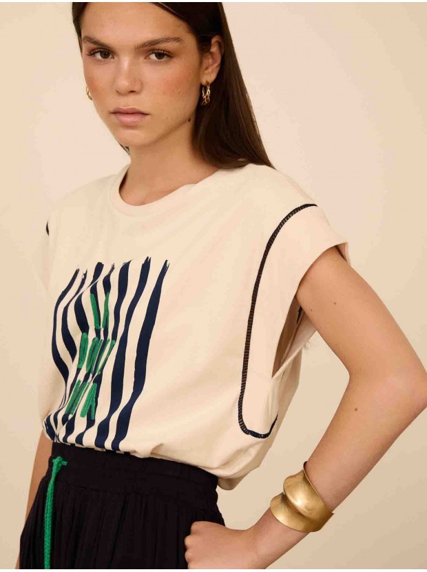 Camiseta de algodón