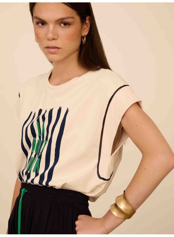 Camiseta de algodón