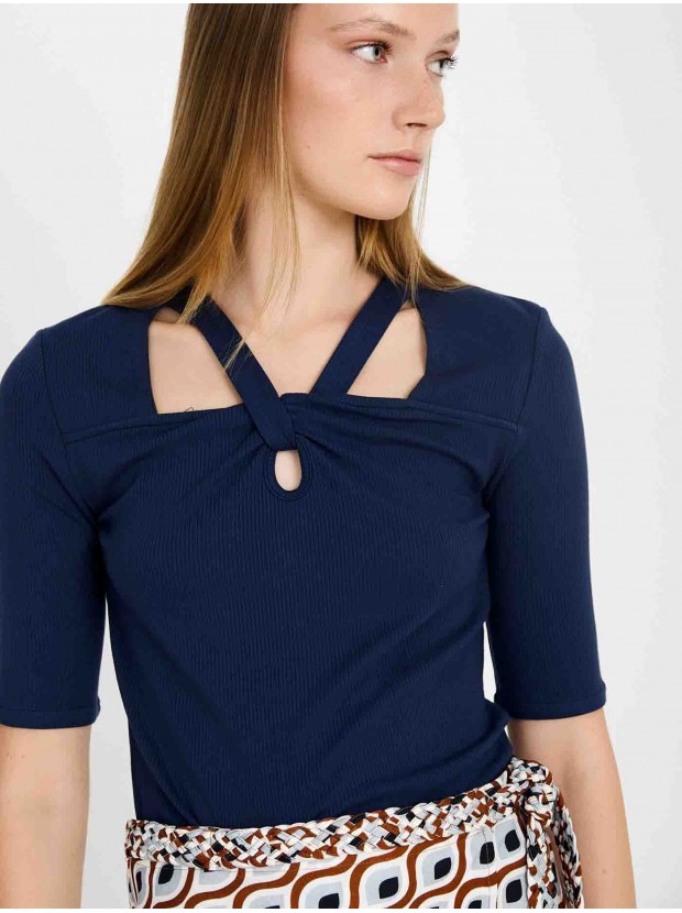 Camiseta canalé