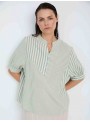 Camisa rayas combinadas