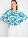 Camisa estampado abstracto