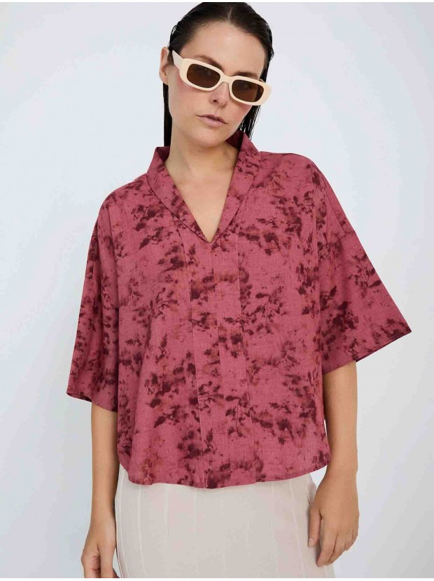 Blusa estampado tie-dye