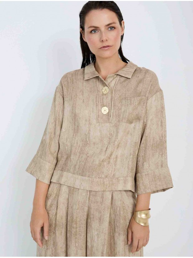 Blusa botones XL