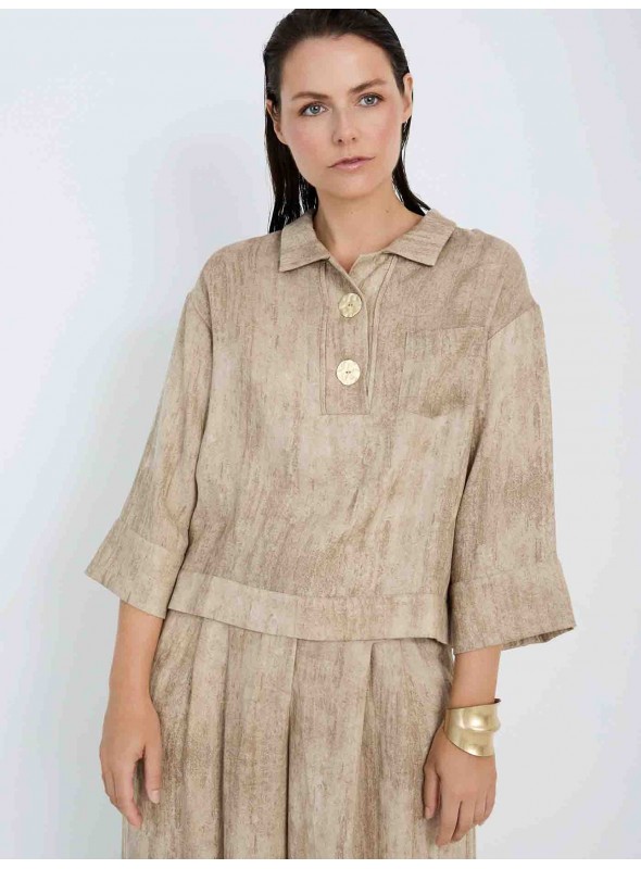 Blusa botones XL