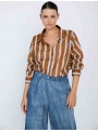 Camisa algodón rayas
