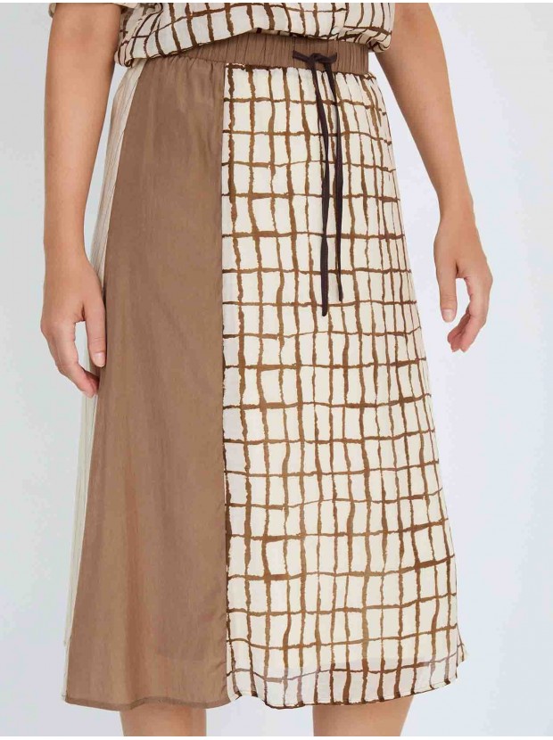 Falda patchwork