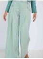 Pantalón jacquard geométrico