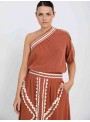 Blusa escote asimétrico