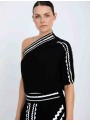 Blusa escote asimétrico