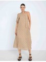 Vestido escote asimétrico