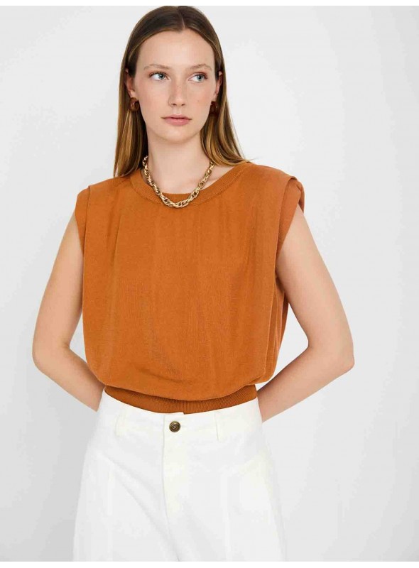 Top punto tencel