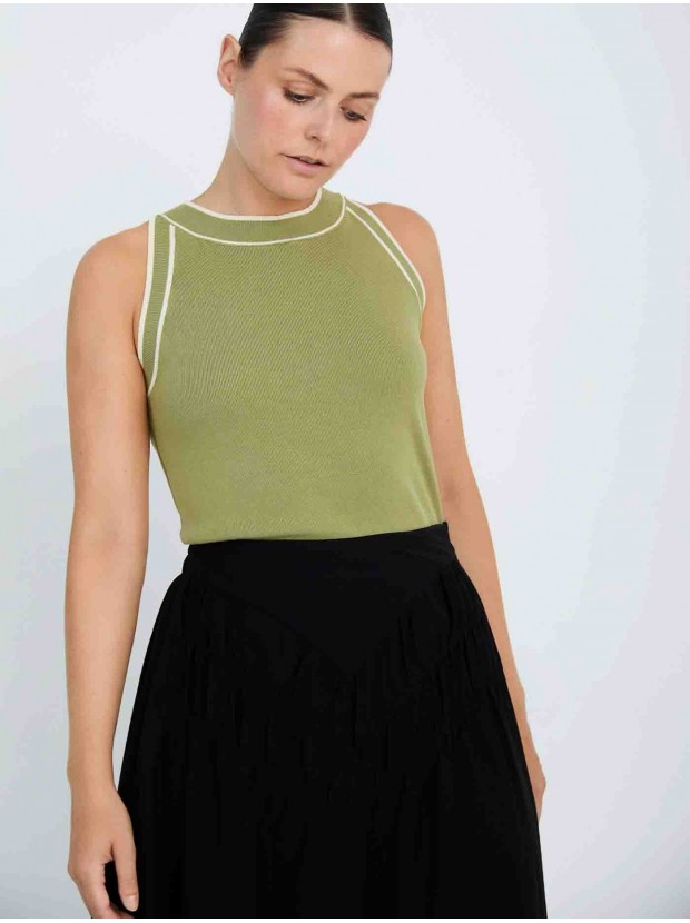 Top punto halter