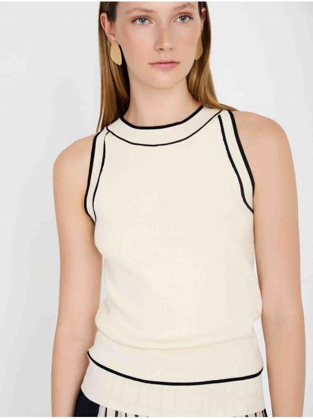 Top punto halter