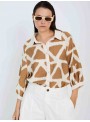 Camisa estampado geométrico