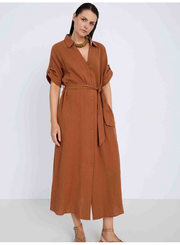 Vestido bambula algodón