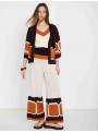 Pantalón punto jacquard