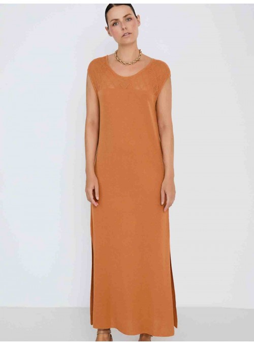 Vestido punto rombos