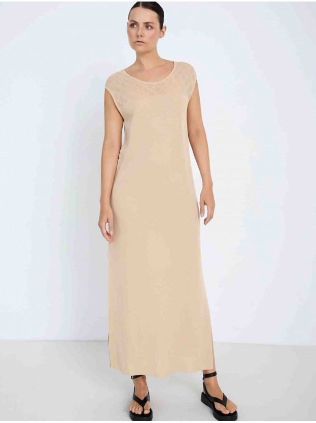 Vestido punto rombos