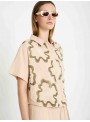 Camisa bordado floral