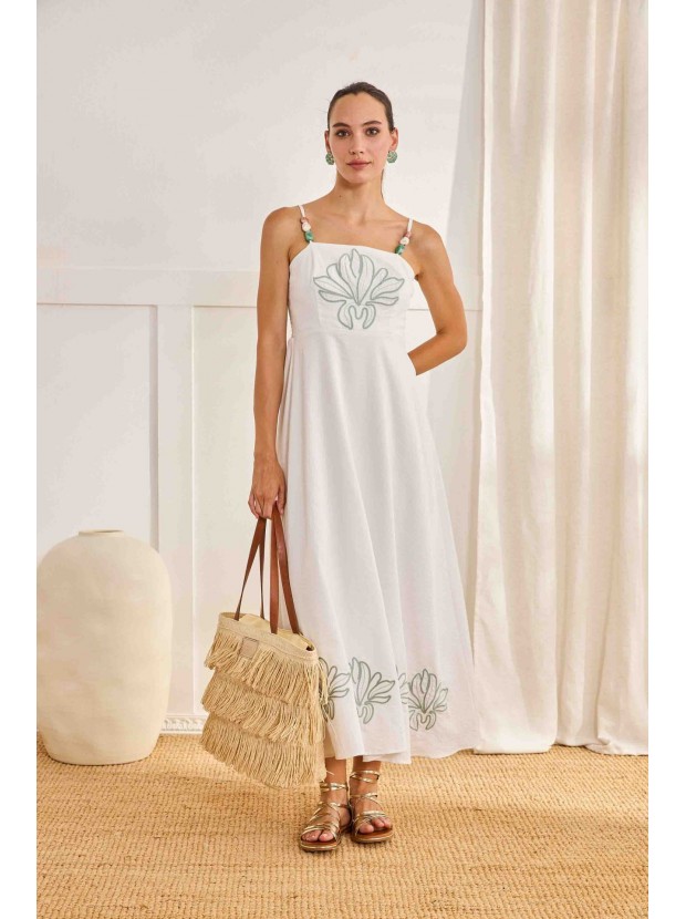 Vestido viscosa