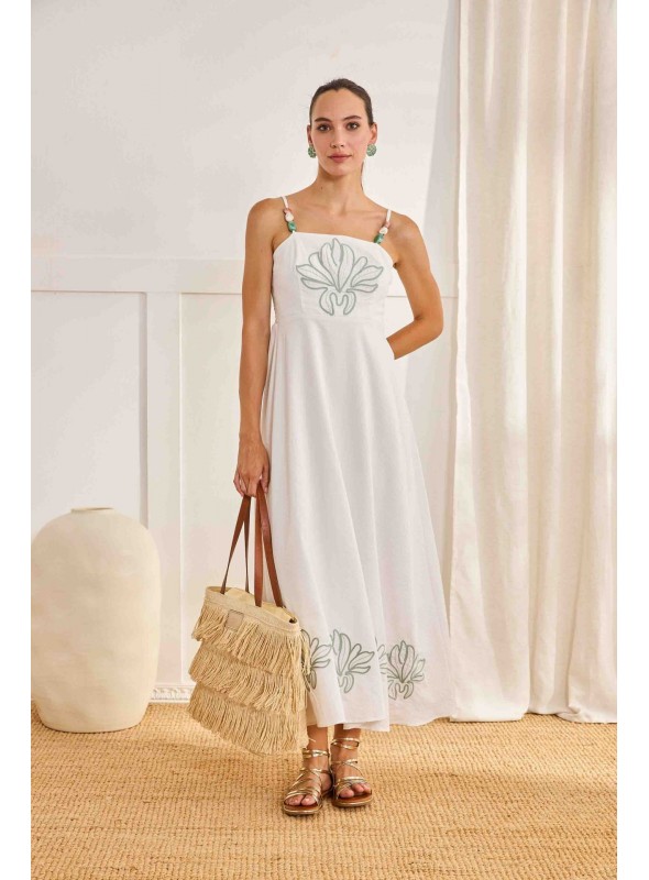 Vestido viscosa