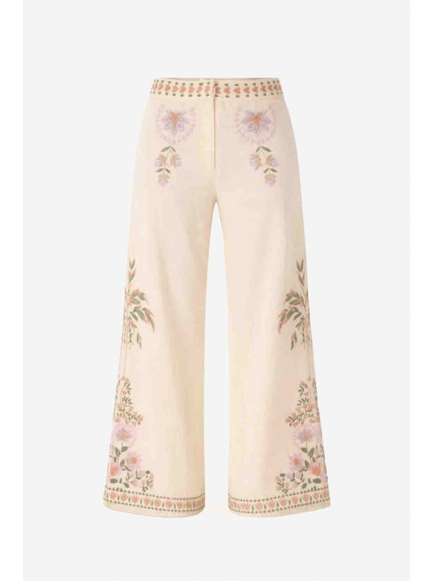 Pantalón bordado