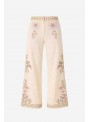 Pantalón bordado