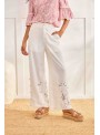 Pantalón bordado