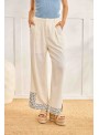 Pantalón largo viscosa