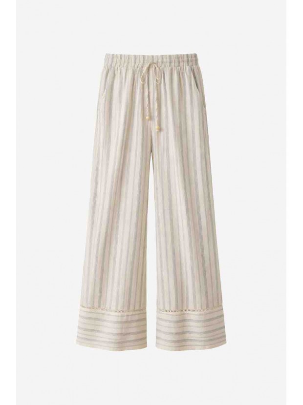 Pantalón viscosa estampado