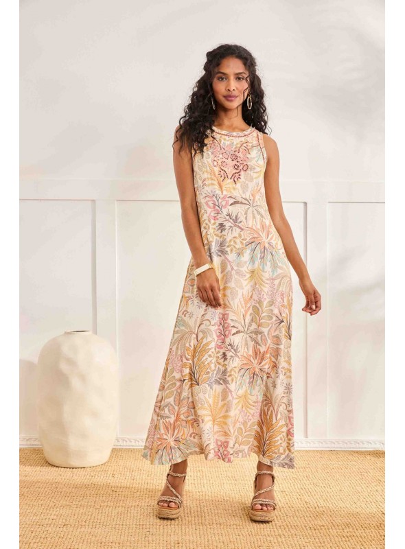 Vestido viscosa